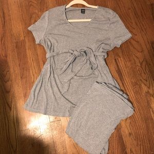 Maternity Shirt & Leggings Set